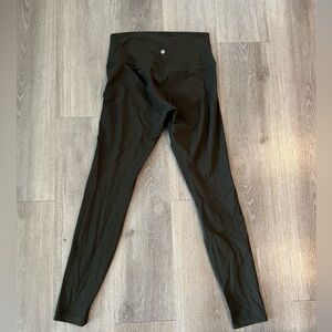 Women’s Size Small Olive Green Full Length Leggings